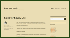 Desktop Screenshot of knowyourmusic.com
